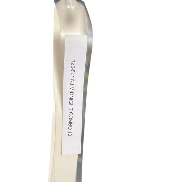 Jonathan Simkhai Chain Print Cutout Jumpsuit in Midnight Combo Womans 10 - Picture 8 of 9